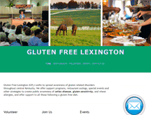 Tablet Screenshot of glutenfreelex.org